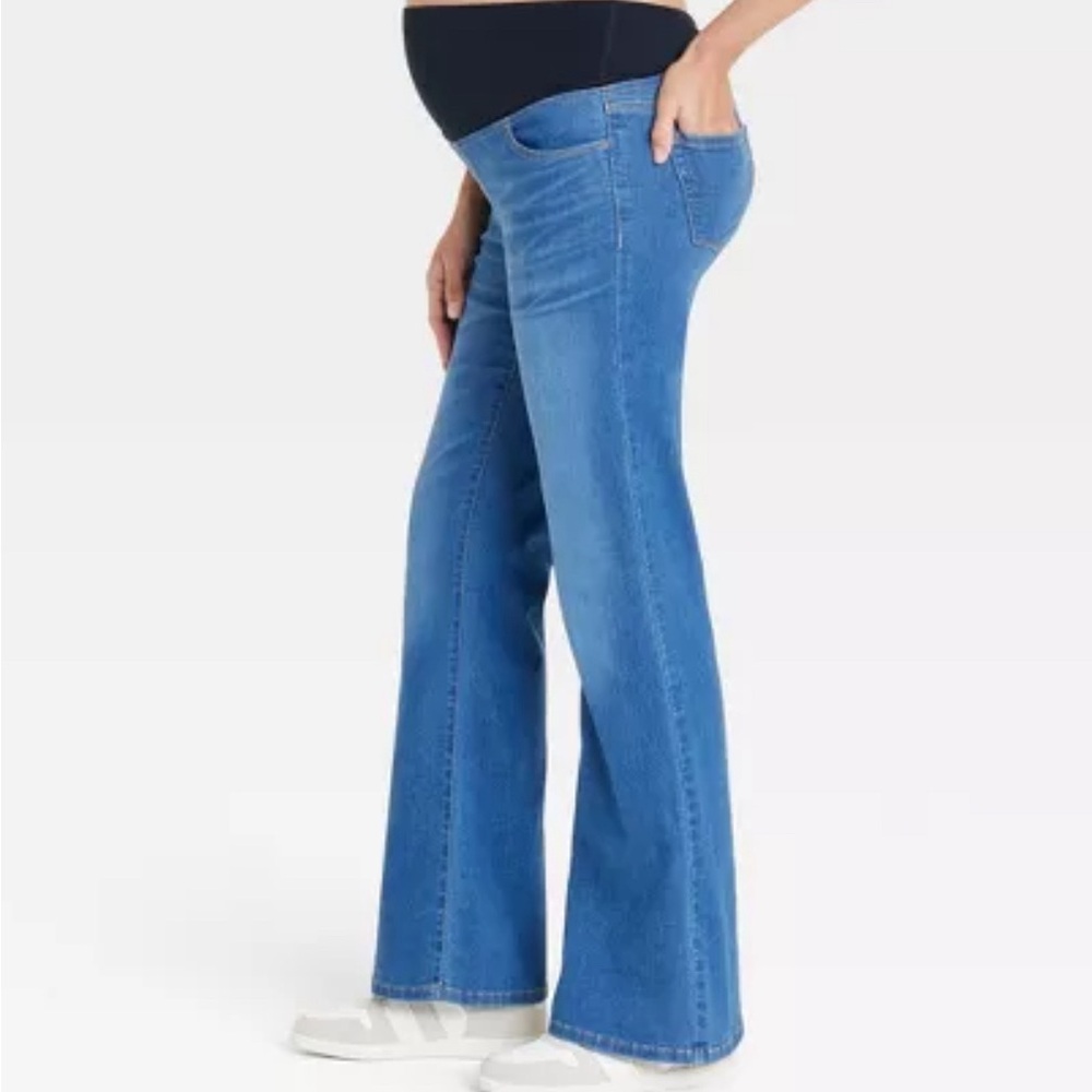 Women's Blue Maternity Jeans